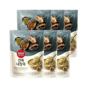 [CJ] 햇반죽 전복내장죽 420g x6개