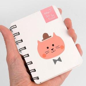 [JH09PO14_52CK]일러스트 메모 포켓 수첩