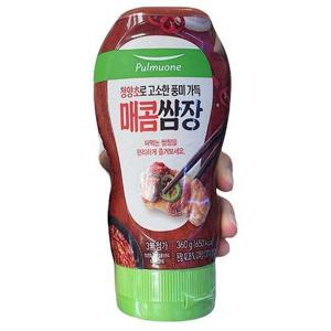 풀무원 튜브 매콤쌈장 360g 41645_op1