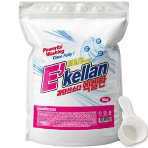엑켈란 과탄산소다 5kg 애벌빨래 표백 탈취 가루세제