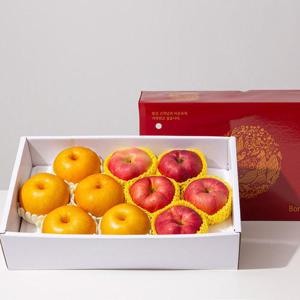 [프레시홀] 봉황배 혼합 선물세트 (안심배송) 4kg (사과5+배5)