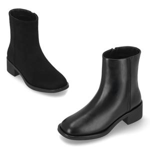 [26FW 신상] 엘칸토 여성 데일리 앵클부츠 4cm LCWA30I64V