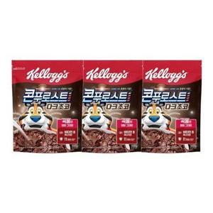 켈로그 콘푸로스트 다크초코 550g x 3개