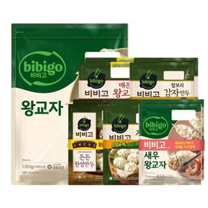 [CJ골라담기] 비비고 왕교자 1.05kg 2봉+ 인기만두 7종(택1)