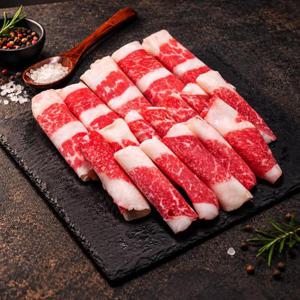 한우 1등급 차돌박이 600g