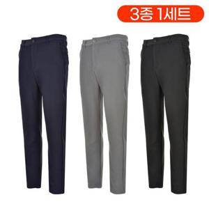 3종1세트 [김영주] 남성 겨울 스판 본딩 기모바지