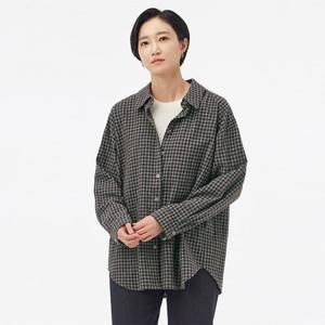 빌드 /  BQWB403  체크 루즈핏 셔츠