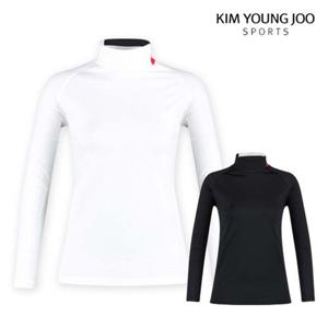 보스케 여성 골프복 겨울 기모 골프 긴팔 티셔츠 이너웨어