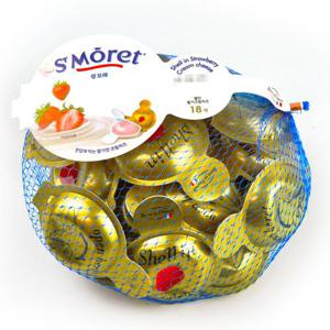 [코스트코] 생 모레 쉘인 딸기 크림치즈 360g (20g x 18개) 개별포장 프랑스