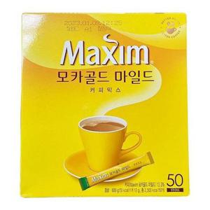 [맥심] 모카 골드 마일드 (12g*50입) x 1개 c46663