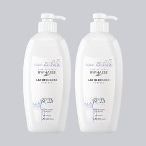 (1+1) 대용량 바이빠세 약산성 바디워시 밀크프로틴 1000ml
