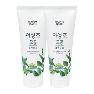 해피바스 어성초 모공 클렌징폼 200g x2