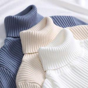 겨울 폴라티 터틀넥 골지니트 이너티 슬림핏 3color 여자 WFOMZNX