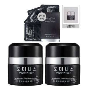 도미나스 크림 시즌7 트라넥산삼 태극제약 50g 2개+마스크팩 1박스+샘플1매