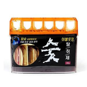 해피룸 이불 옷장 냄새 탈취 제저게 숯 200g