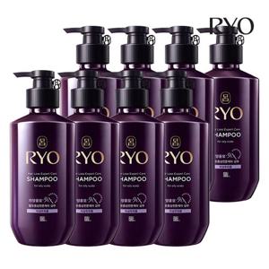 려 자양윤모 9EX 탈모증상전문케어 샴푸 400ML 8입 BOX 기획 (옵션)