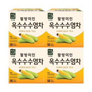 [녹차원]옥수수수염차 200티백(50티백x4)