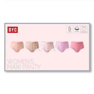 [BYC]심플 맥시 5매입 여성 팬티 세트 BYX0152
