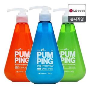 [LG생활건강]페리오 펌핑치약 285G (3종 택1) x 2개_10991682_588346