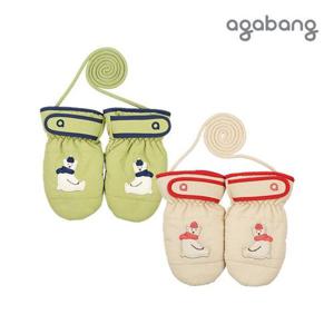 [아가방]제노방한장갑(GREEN,BEIGE)_01Q777201