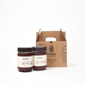 [안동제비원] 최명희 명인의 찹쌀고추장 1kg + 1kg (총 2kg)