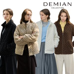 [데미안(DEMIAN)] 26FW 아뜰리에 라무르 패턴 플리스 패딩 점퍼 1종