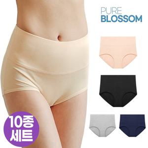 스벅 쿠폰 증정 [퓨어블라썸] [10종세트] 순면 복대 보정 팬티/빅사이즈