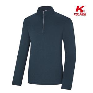 [콜핑]콜핑 가을 남성 부드러운 기모 긴팔 집업 티셔츠_SC