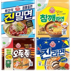 [오뚜기]오뚜기라면세트 오동통면5입+진라면순한맛5입+진밀면4입+참깨라면4입 (47568367)