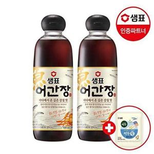 [샘표]어간장 830ml X 2팩+사은품증정