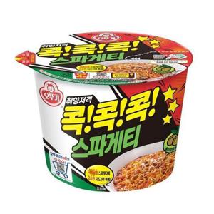 큰컵라면 오뚜기 콕콕콕 스파게티 120g 12개