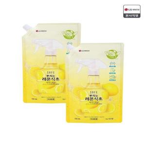 [자연퐁]세이프 뿌리는 레몬식초 리필형 725ml x 2개