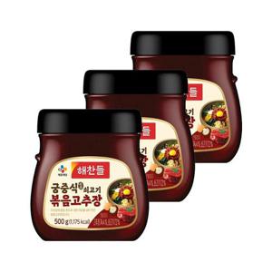 [CJ] 해찬들 궁중식 쇠고기 볶음 고추장 500g x3개