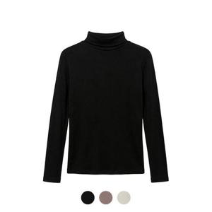 [꼼빠니아][꼼빠니아] 목폴라 골지 티셔츠_CADW0-WKL650