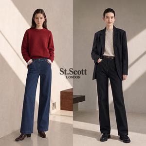 [St.Scott] 세인트 26FW 컴포트 기모 데님 팬츠 2종