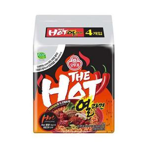 봉지라면 오뚜기 더핫 열라면 120g 32개