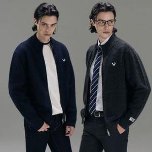 트루릴리전 25FW 남성 니트 집업 가디건 1종