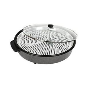 대원가전산업사 피자팬 전기후라이팬 전기그릴 원형찜기팬 DW-1200
