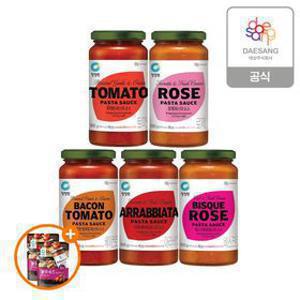 스파게티소스600g 5종 4개 골라담기+(증정)싱글파우치 볼로네즈 2개