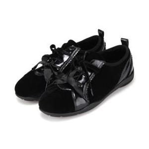 [26FW 신상]바바라 벨벳 발레코어 여성 스니커즈 3.5cm_BQJ623BK