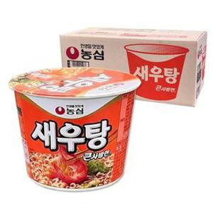 농심 새우탕 큰사발 115g 16입