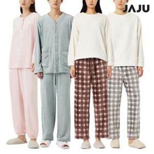 [JAJU/자주] 24FW 남&여 밍크 플리스/기모  파자마세트