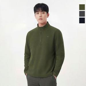 웨스트우드 남성 엔트리 기모 집업 티셔츠_WO4MTTS393