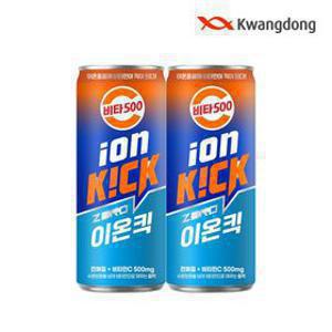 [본사직영][2026.10.14 이후 순차출고] 비타500 이온킥 제로 이온음료 240ml 24캔