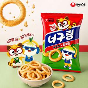 농심 너구링 100g x 6봉 외 농심 스낵 골라담기 [새우깡/먹태깡/바나나킥/양파링/포테토칩/