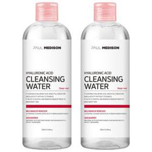 폴메디슨 히알루론산 클렌징 워터, 510ml, 2개
