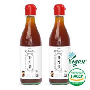 통참깨100 착한 참기름 350ml 1+1
