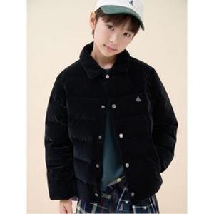 [26FW 5%][Essential] 한줌 칼라넥 경량 덕다운 숏패딩  블랙 BI6938UE35