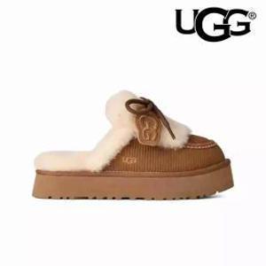 26년 어그 UGG 공식 [W] 스웨이드 플랫폼 슬리퍼 [WOMEN]  1180360-CHE
