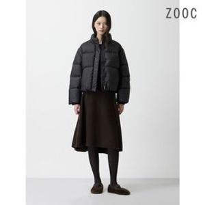 [ZOOC] 숏기장 구스 다운 점퍼 BK_Z254PSG201